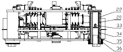 High-voltage line insulator detecting and sweeping robot