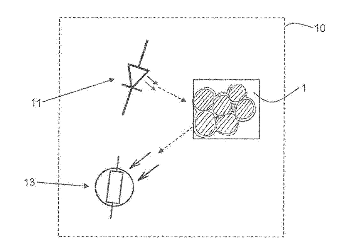 Optical sensor for detecting a chemical species