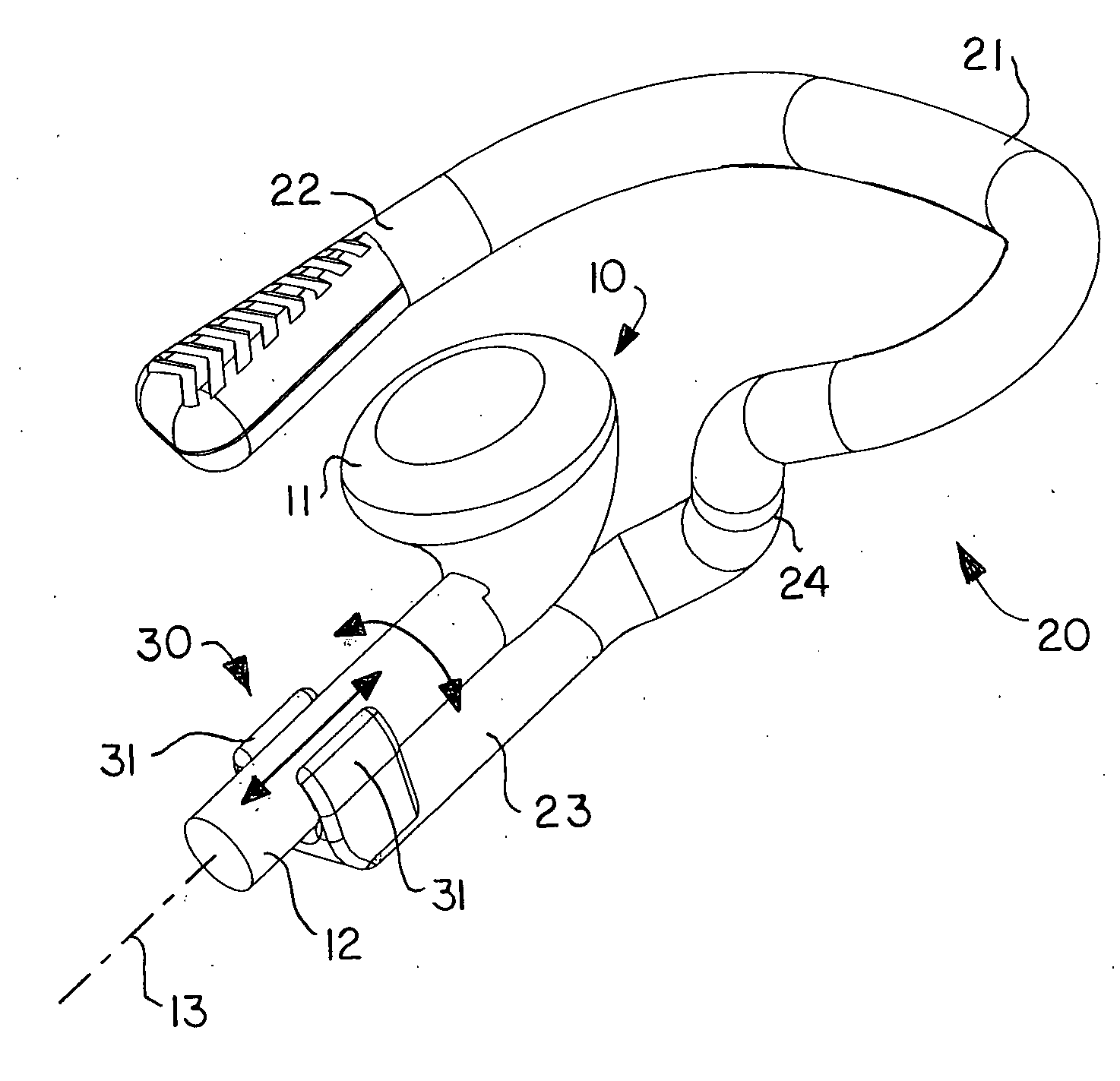 Earphone ear loop