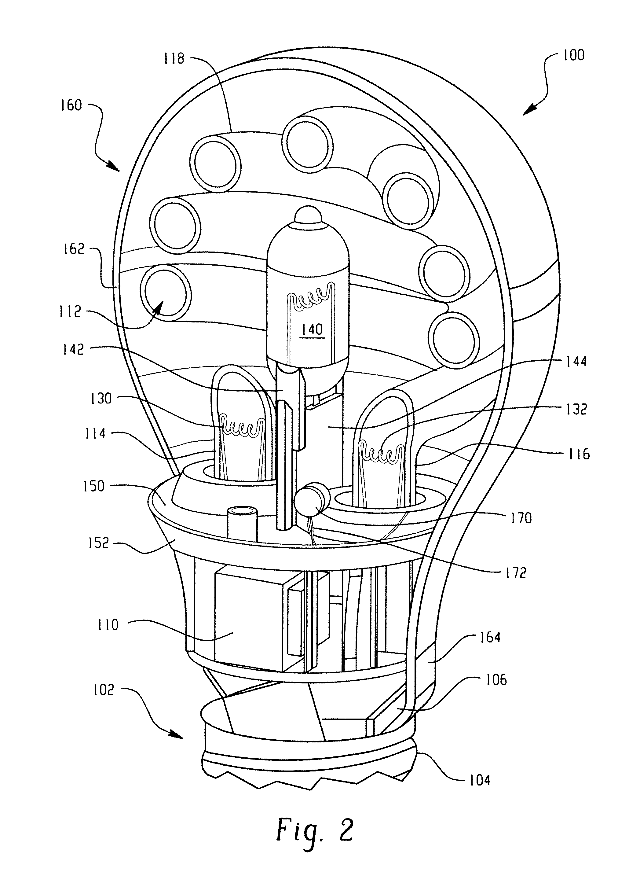 Fast warm-up and instant light energy saving lamp assembly