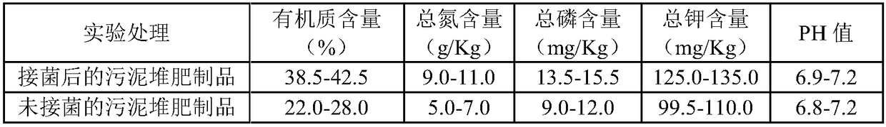 Preparation method of composite bacterial agent for sludge composting and application thereof