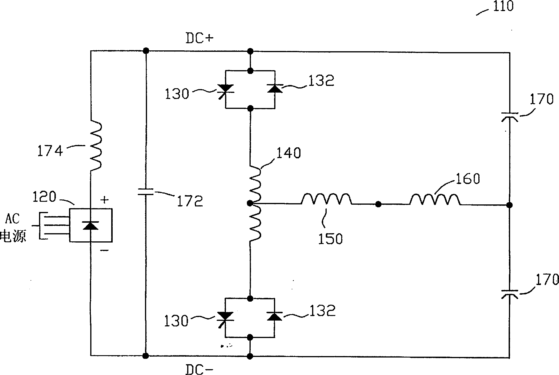 Fault tolerant power supply conversion circuit