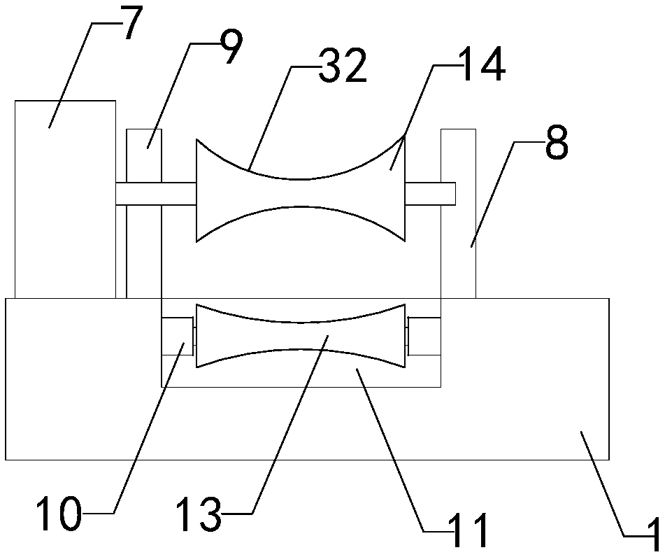 Oil-gas separator filter element cutting device