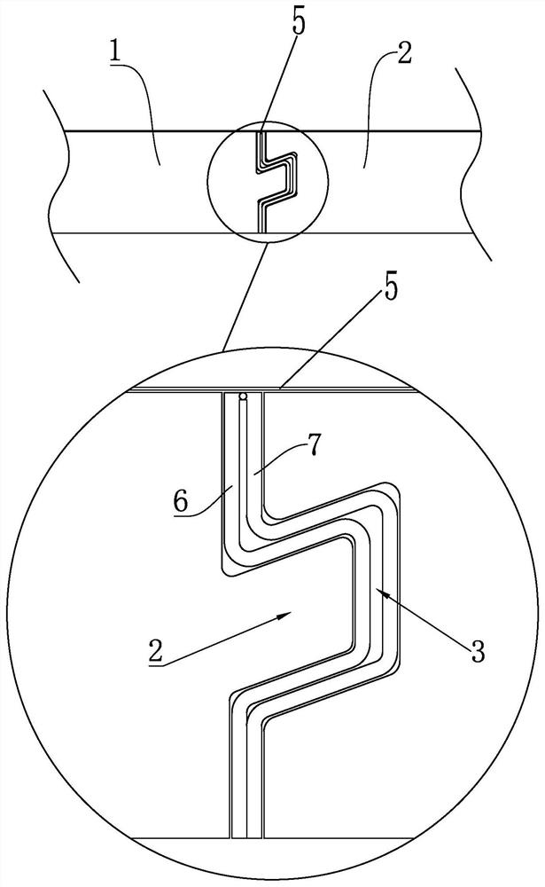 Table plate splicing device