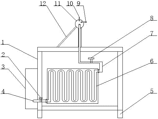 Solar energy-heating wooden doghouse