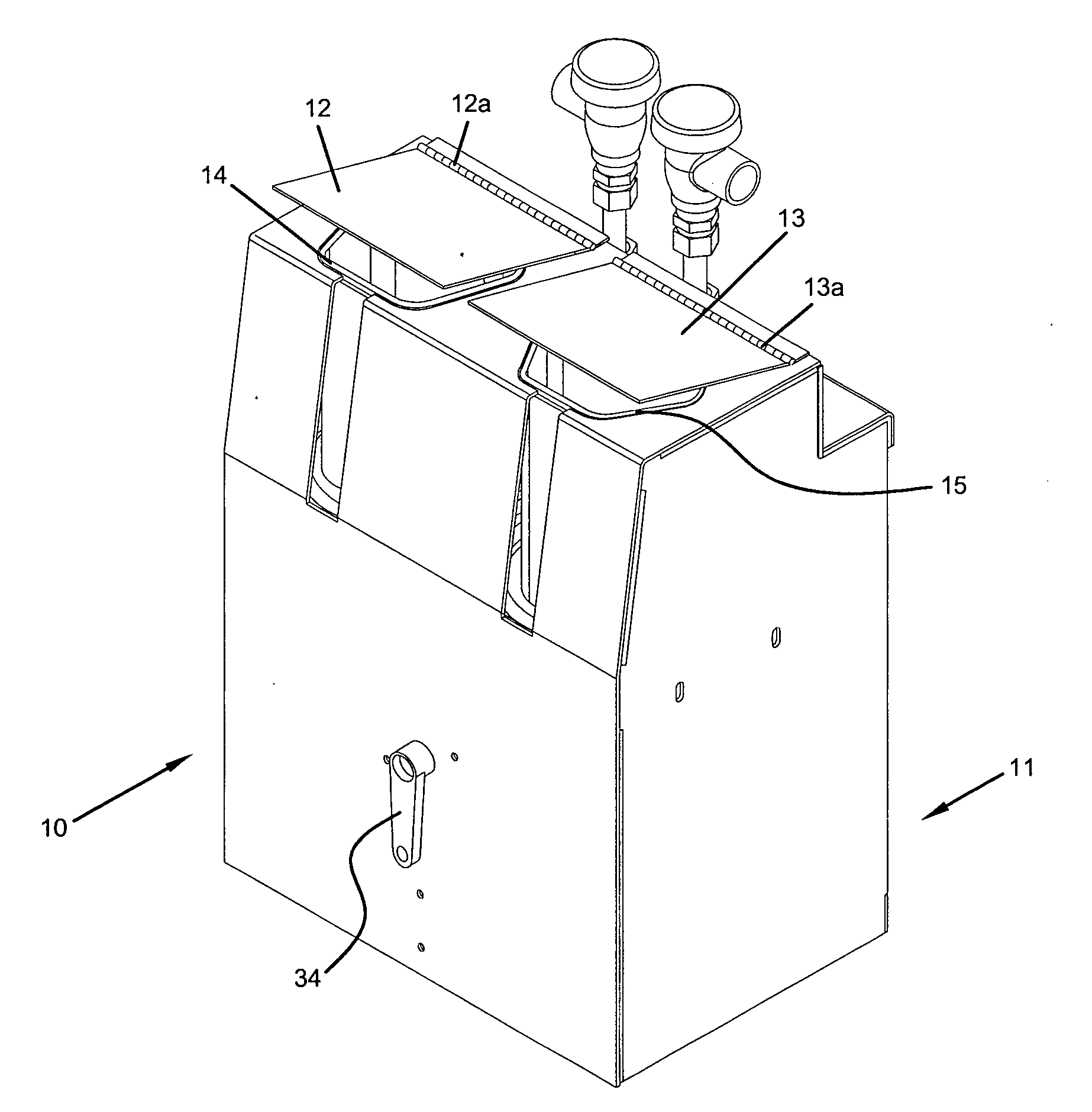 Method and apparatus to control dispensing rate of a solid product with changing temperature