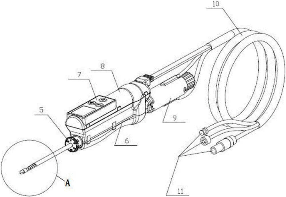 Vacuum-assisted mammary gland sample biopsy and rotary cutting system