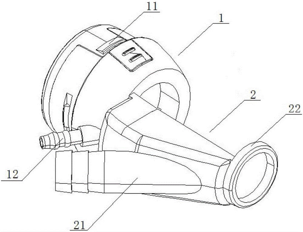 Output laser positioning device for fractional laser therapy system