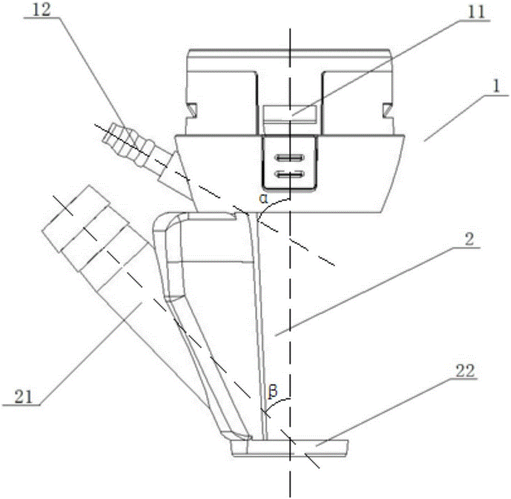 Output laser positioning device for fractional laser therapy system