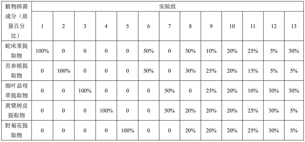 Antibacterial composition and application of antibacterial composition in cleaning products