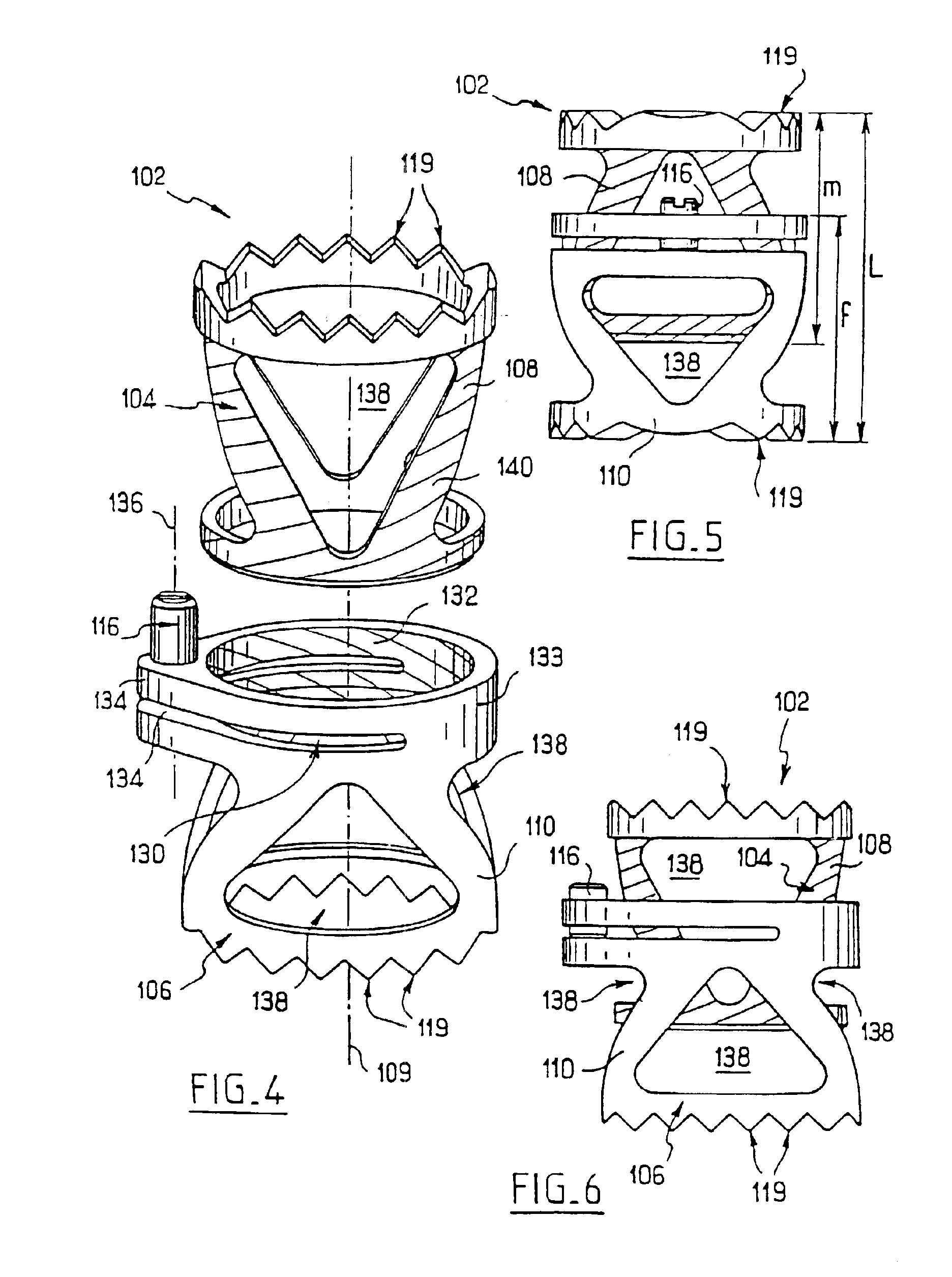 Implant for replacing a vertebra