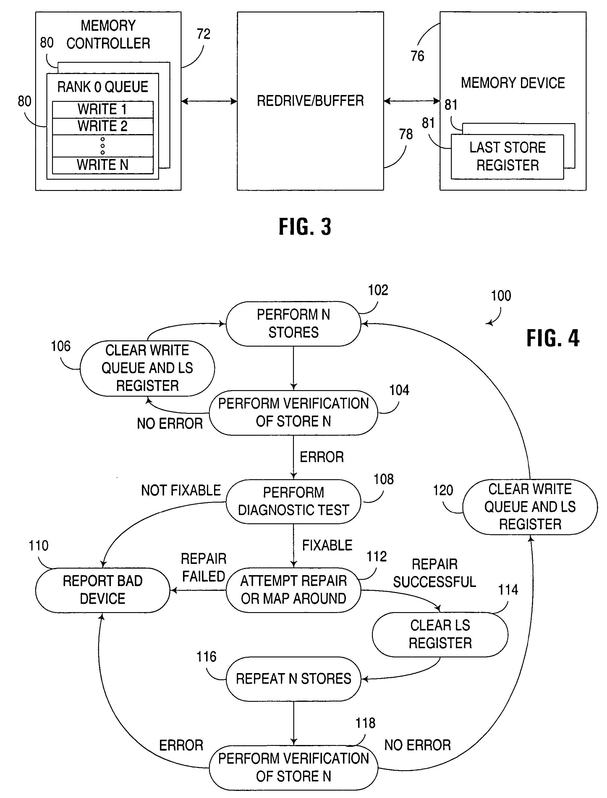 Memory device verification of multiple write operations