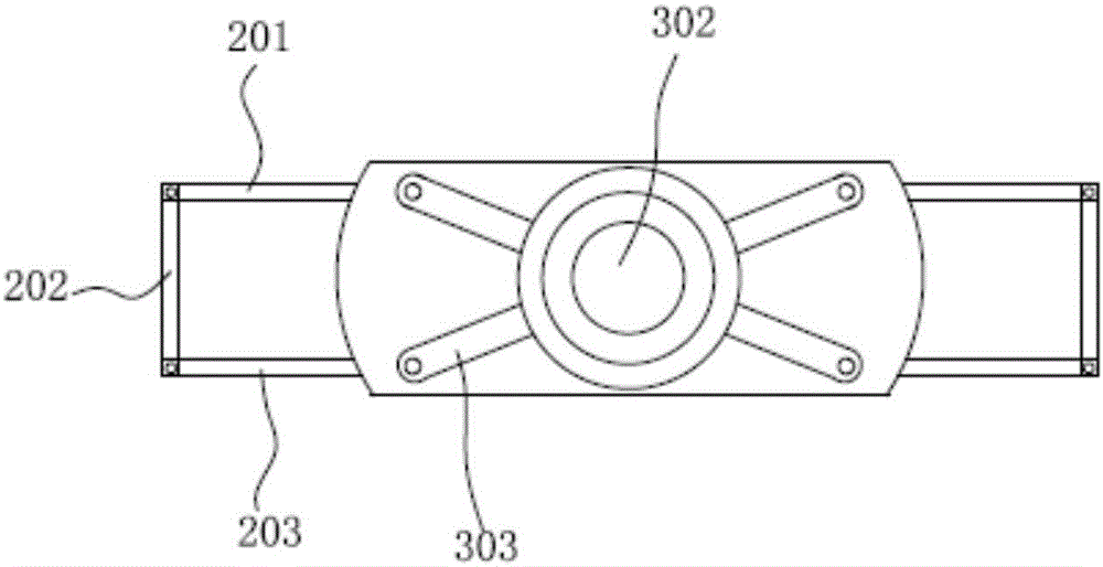 Labor-saving and efficient tree digging device and manufacturing method thereof