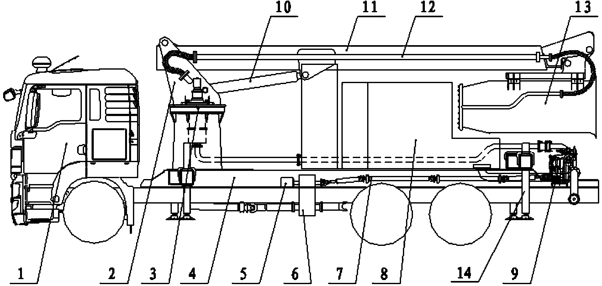 Elevating strong wind fire-extinguishing firefighting device