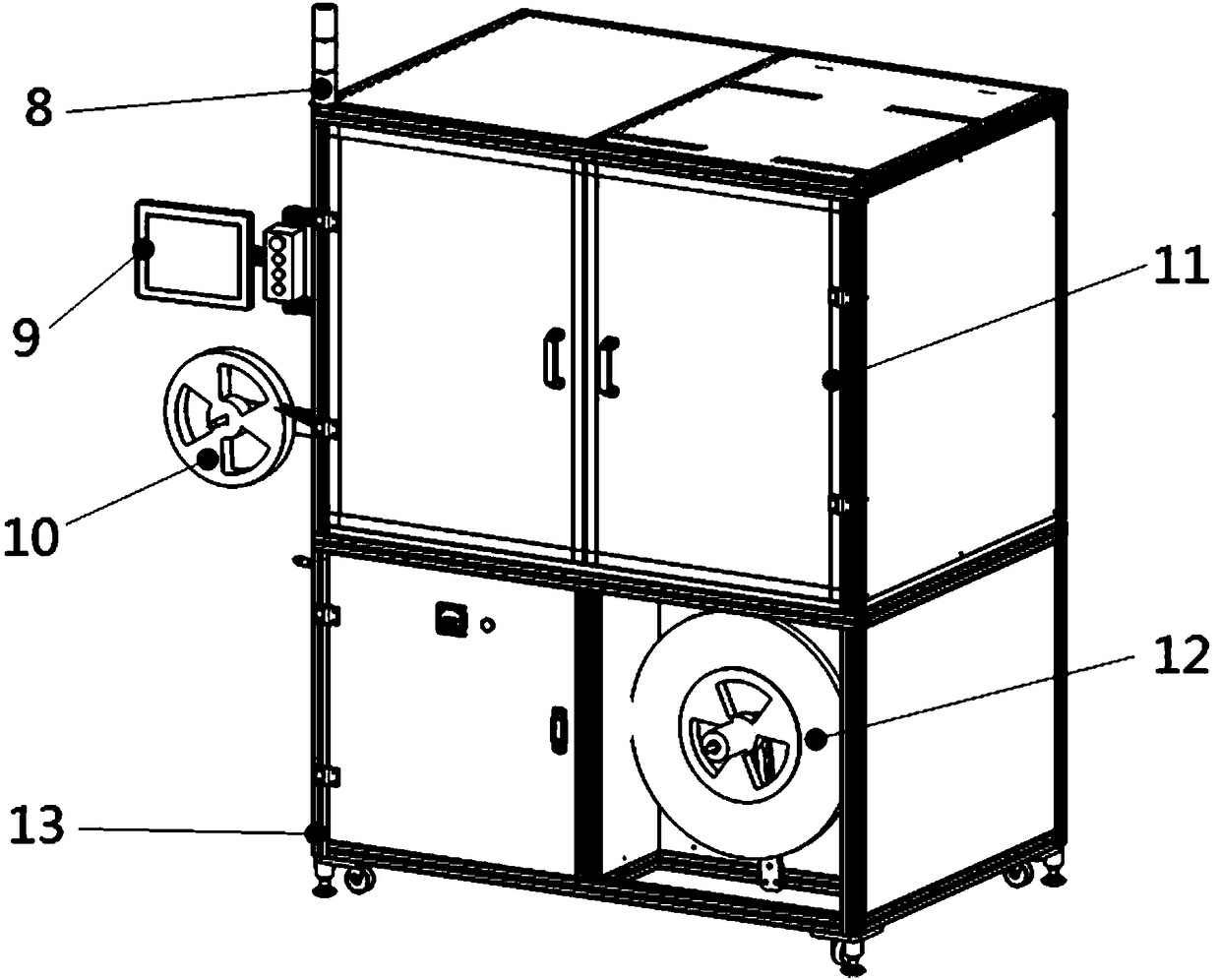 Automatic packaging equipment based on machine vision