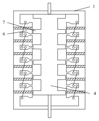 Long-stroke linear permanent magnet motor operation mechanism of high-voltage breaker