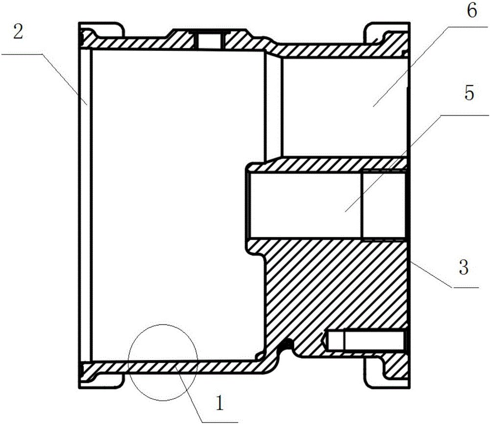 Aluminum silicon alloy for air conditioner compressor cylinder body and preparation method thereof