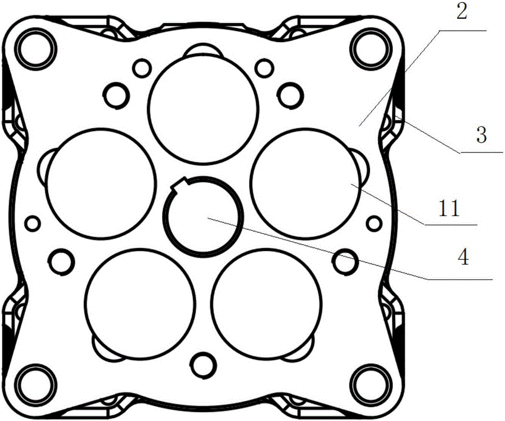 Aluminum silicon alloy for air conditioner compressor cylinder body and preparation method thereof