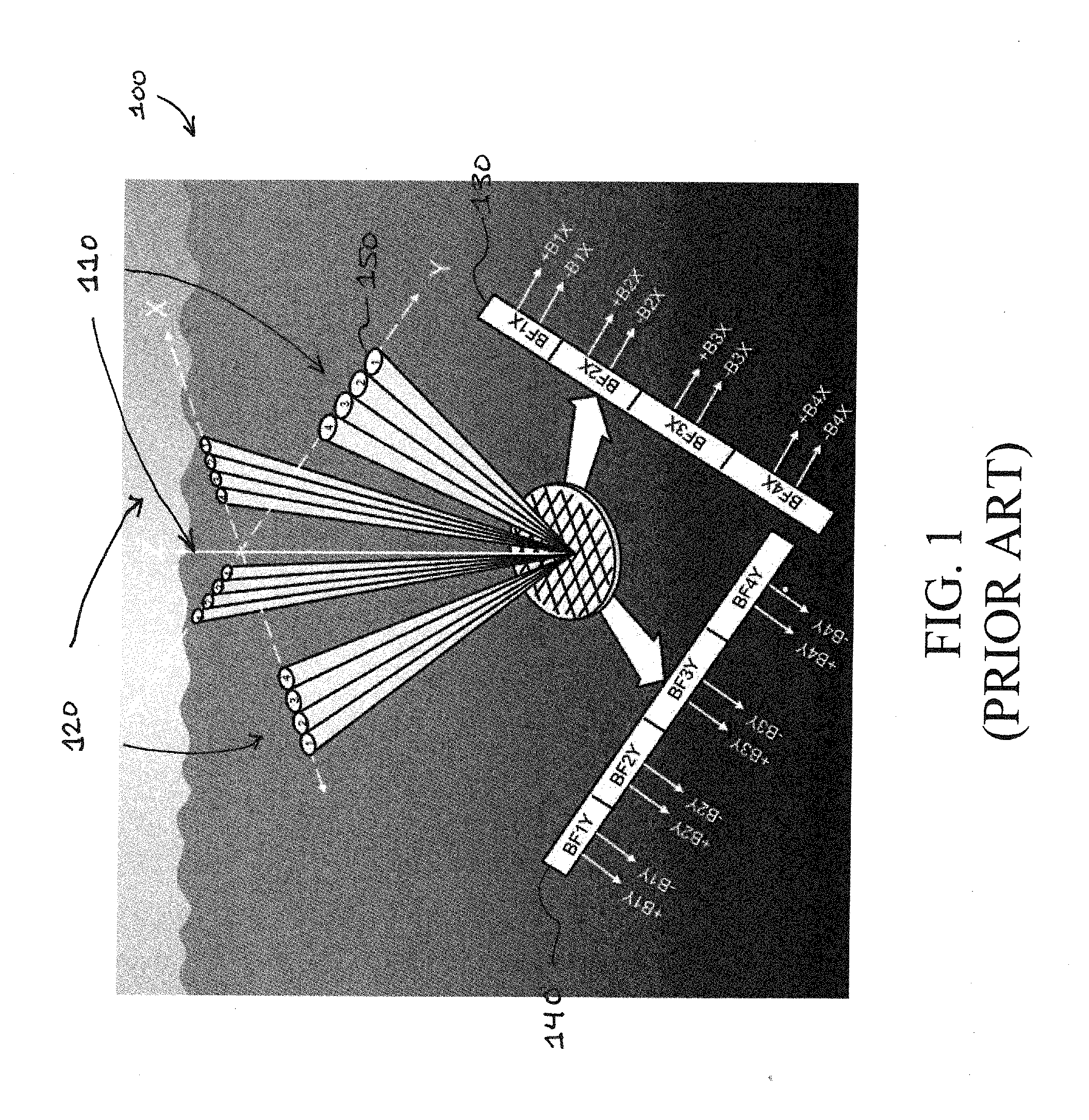 Multi frequency 2d phased array transducer