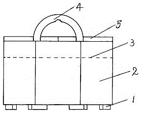 Ceramic teapot with scripts and paintings on inner wall and manufacturing method