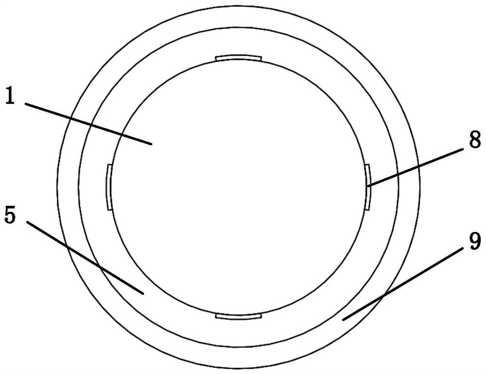 Electromagnetic Ultrasonic Probe, Flaw Detection Device and Flaw Detection Method for Continuous Inspection of High Temperature Casting and Forgings