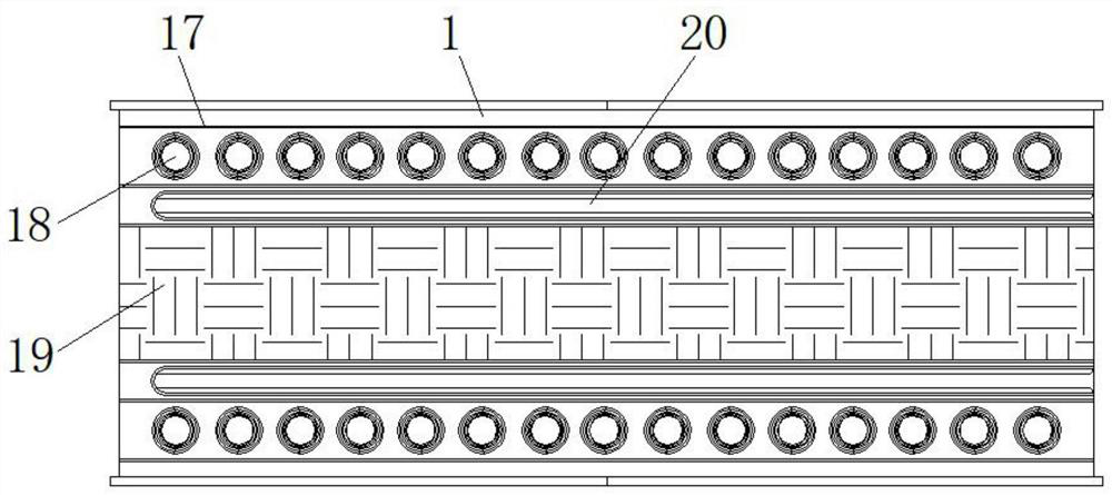 High-pressure tank with balance pressure stabilizing structure