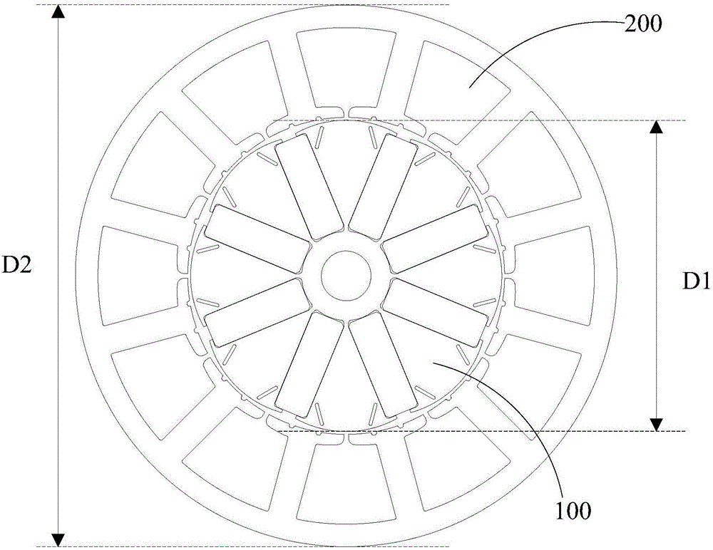 Permanent magnet motor and air conditioner