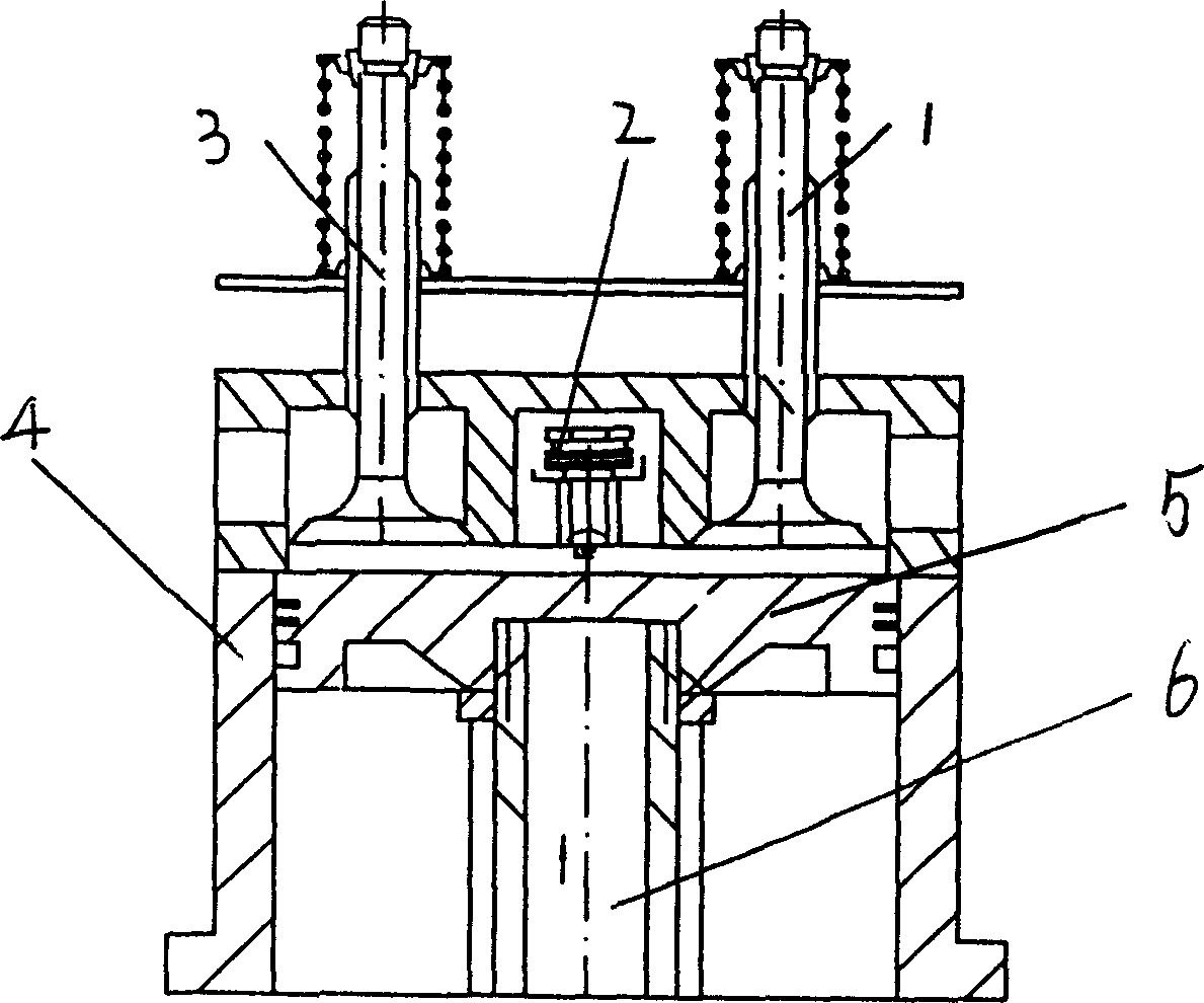 Two stroke operation engine and its two stroke operation process