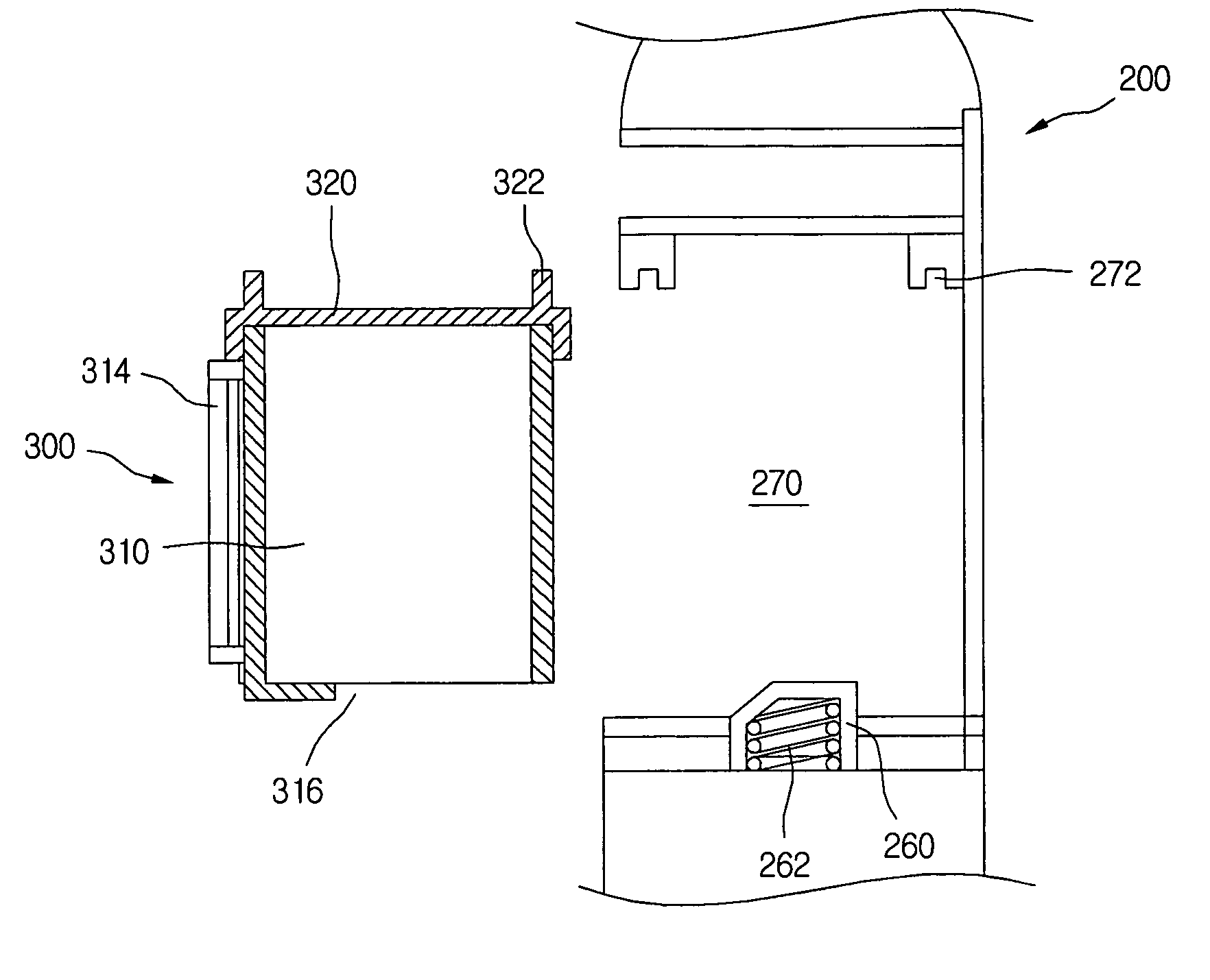 Apparatus of mounting dust collection unit for vacuum cleaner