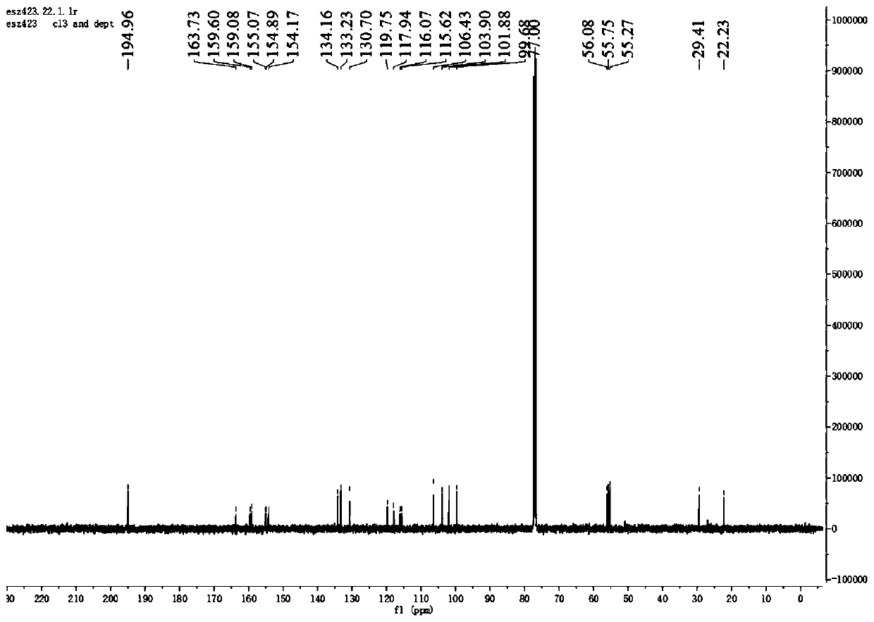 Polyphenols compound monomer in periploca sepium bunge, preparing method of compound monomer and application to electronic cigarette