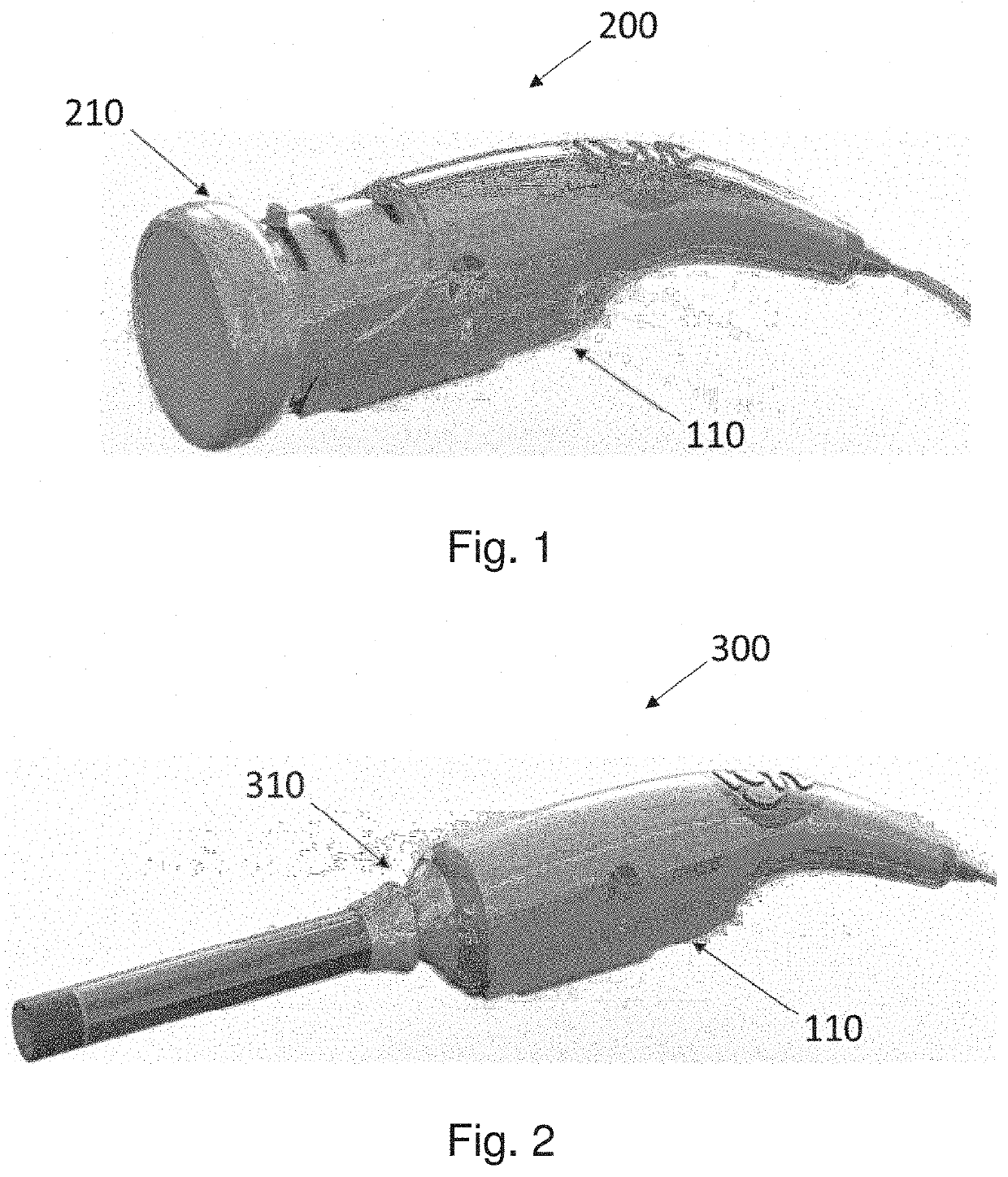 Optical probe for cervical examination