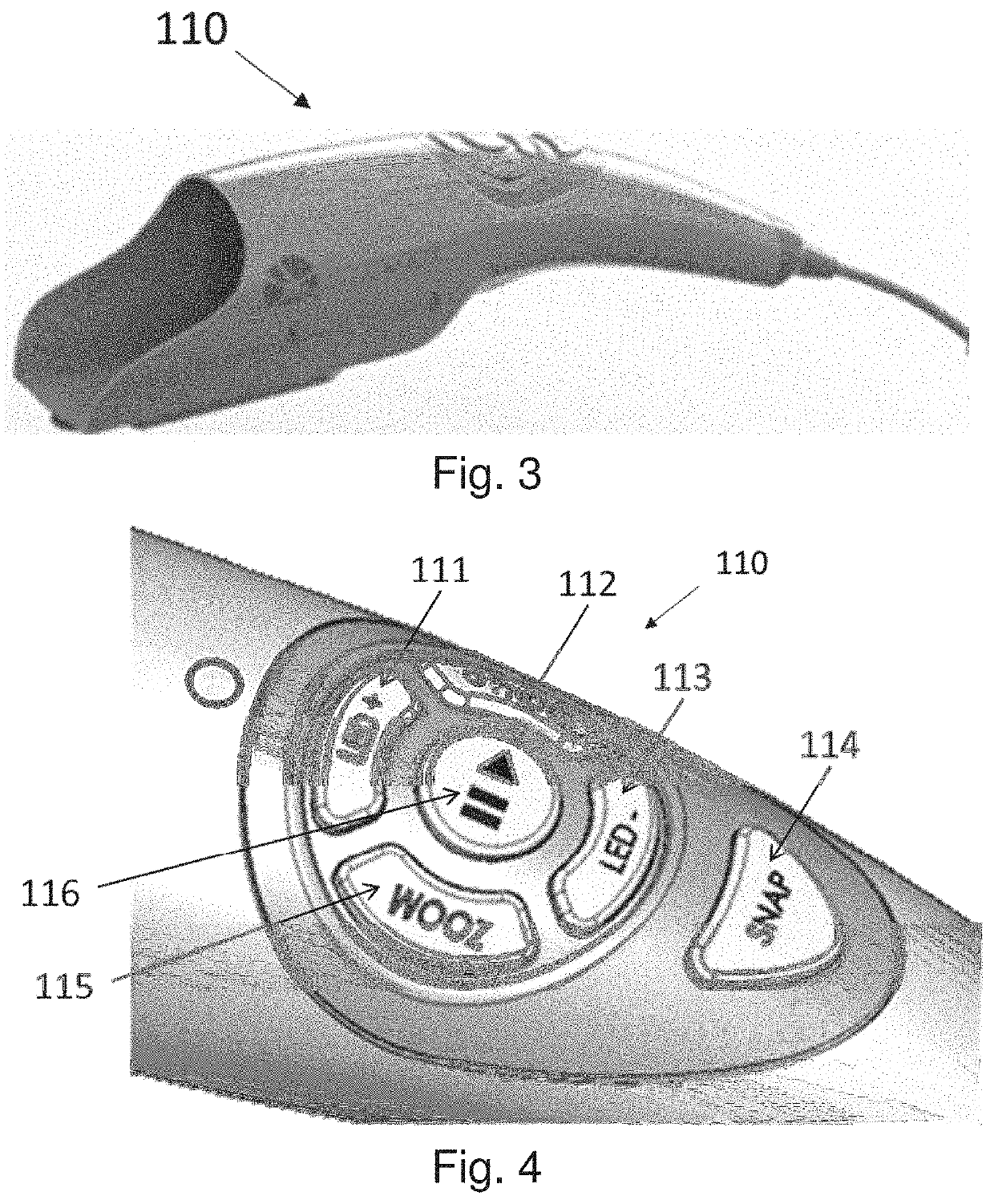 Optical probe for cervical examination