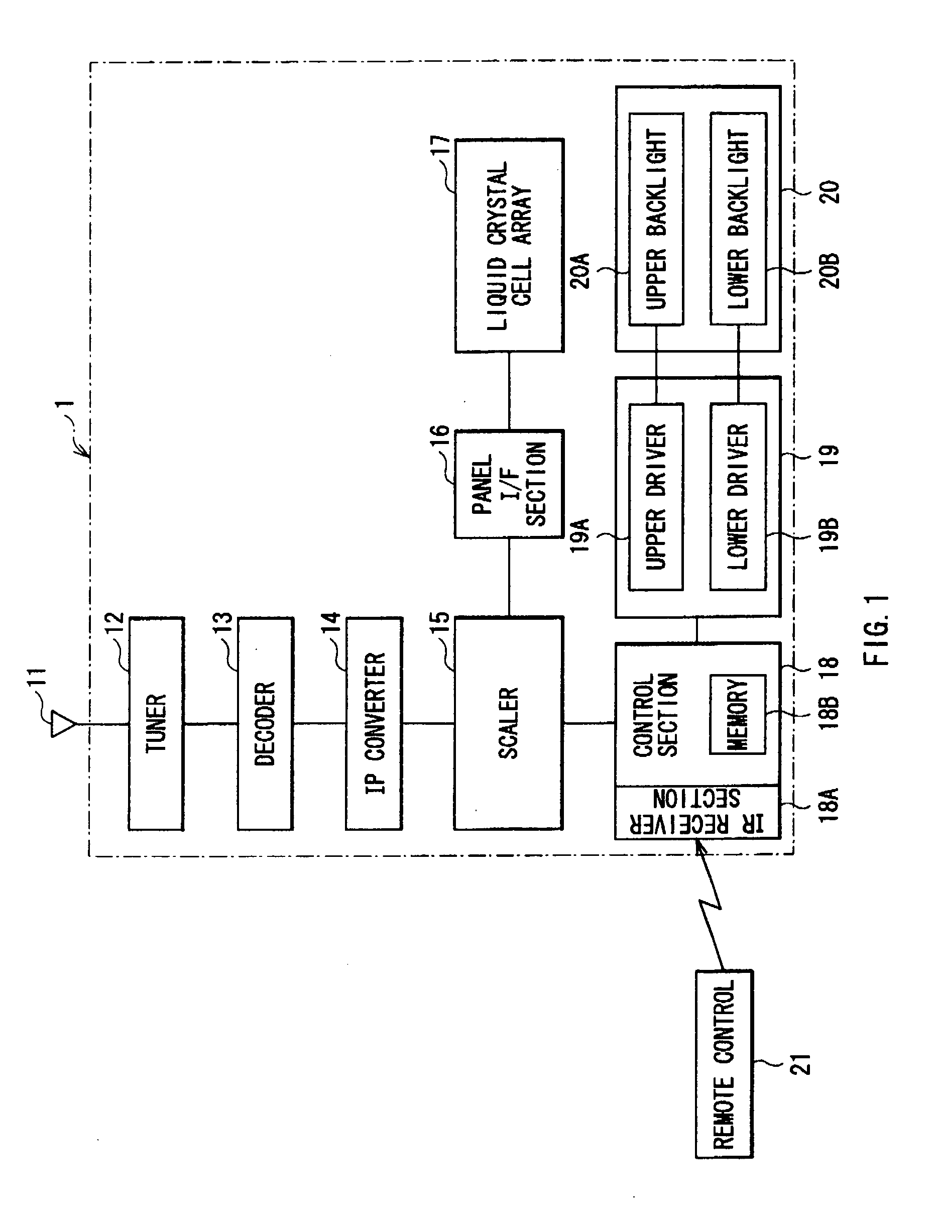 Liquid crystal display and display control method for the same