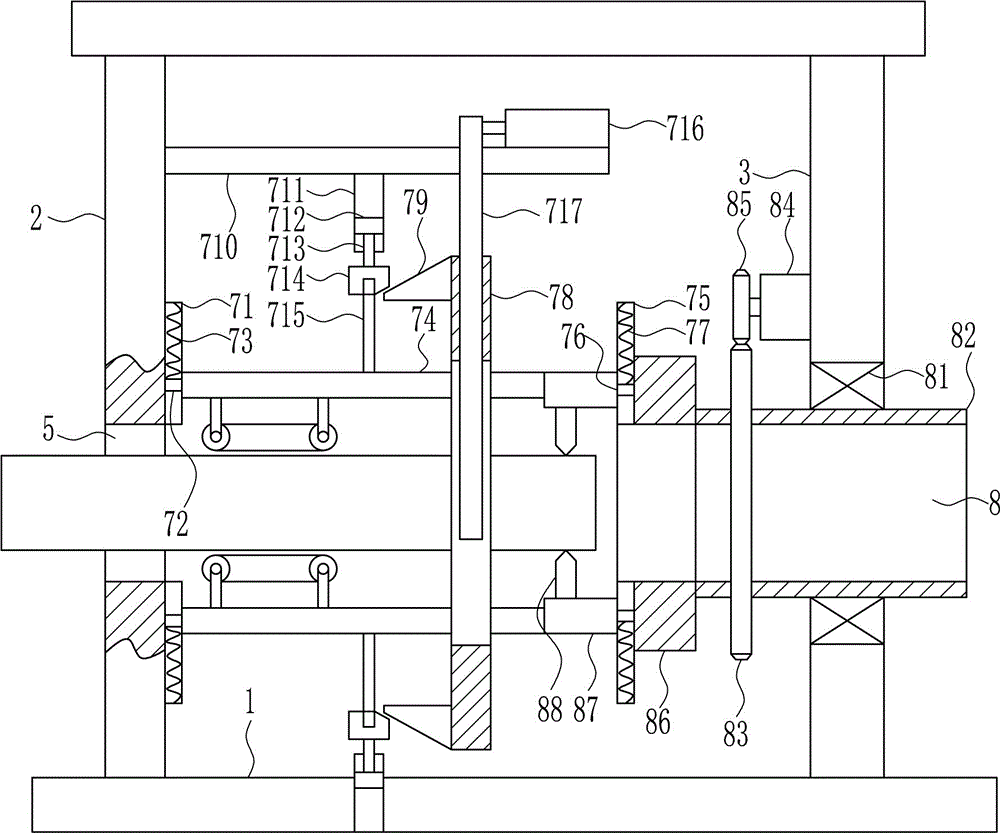 Novel industrial glass pipe cutting device