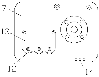 New energy motor vehicle energy recovery power generating system