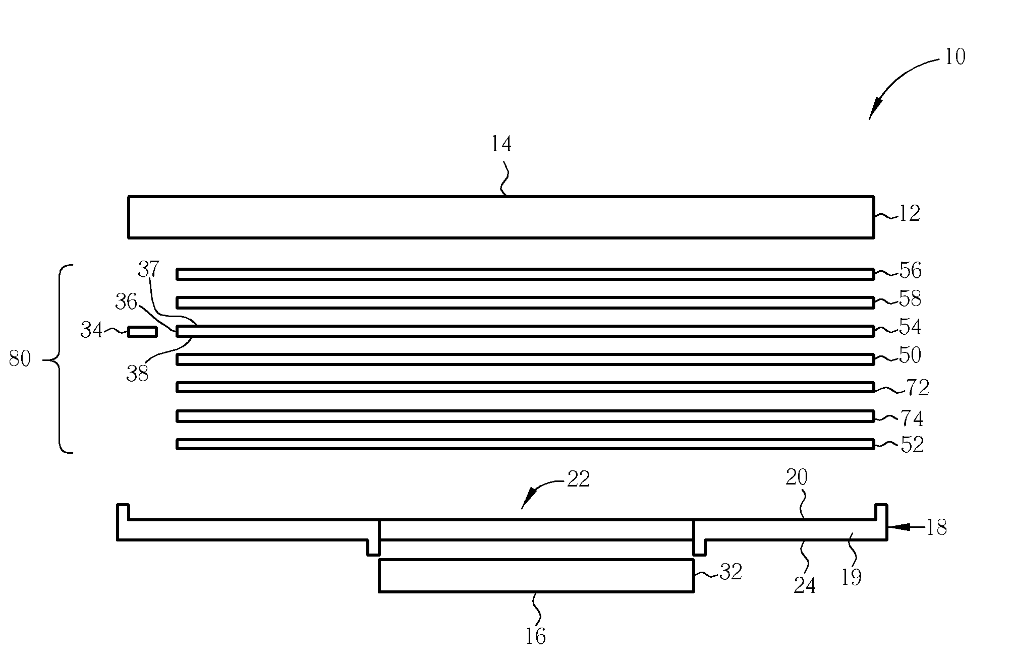 Dual panel display