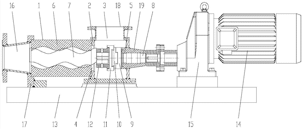 New transmission screw pump