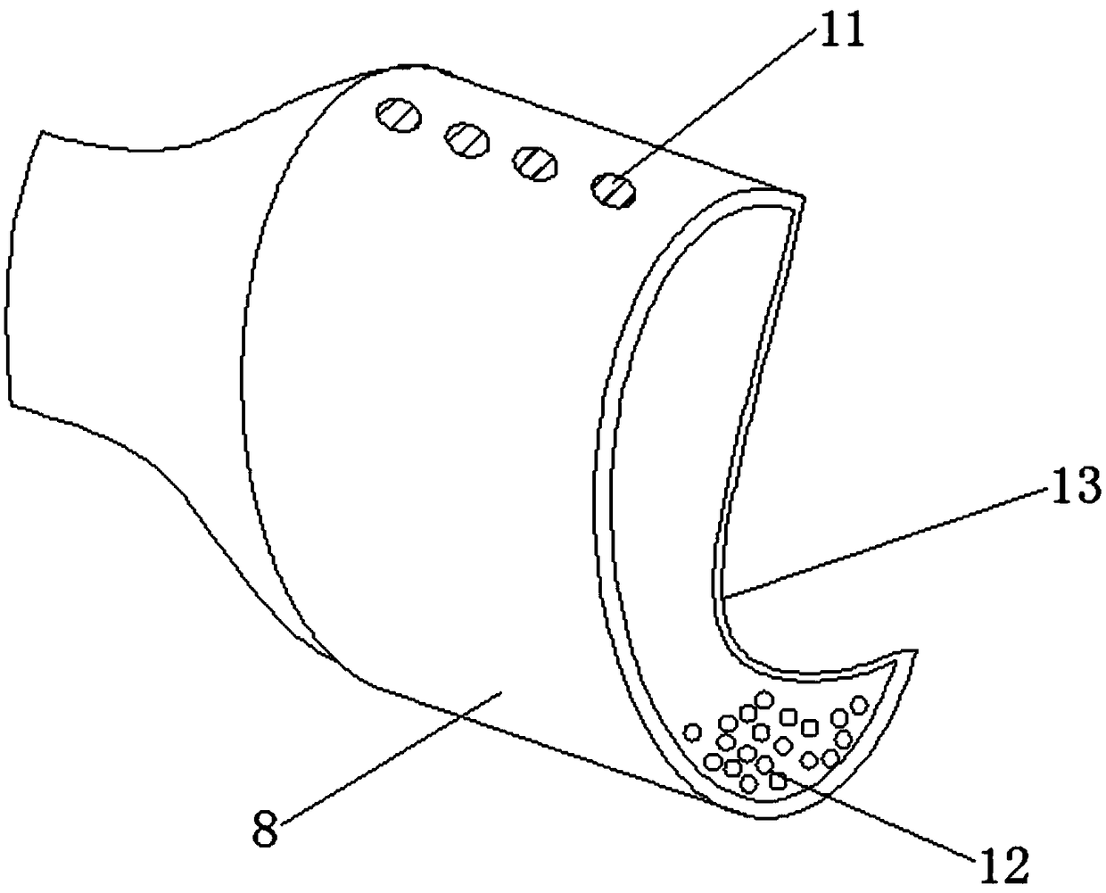 Soil repairing device using solar energy and using method