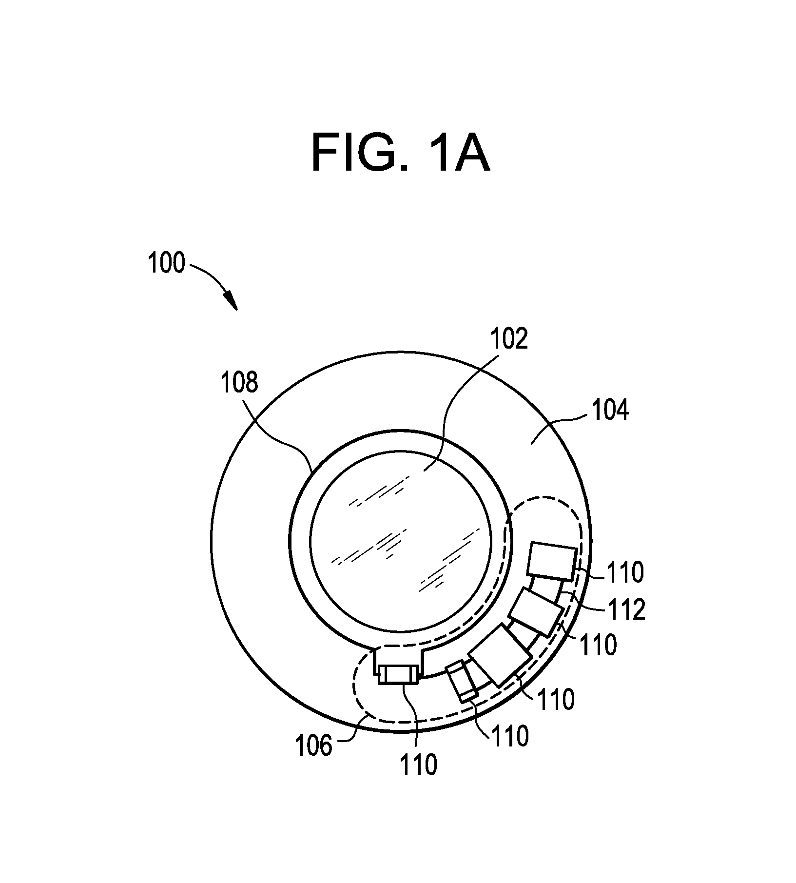 Ophthalmic lens assembly having an integrated antenna structure