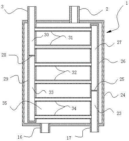 Heat exchanger for washing machine