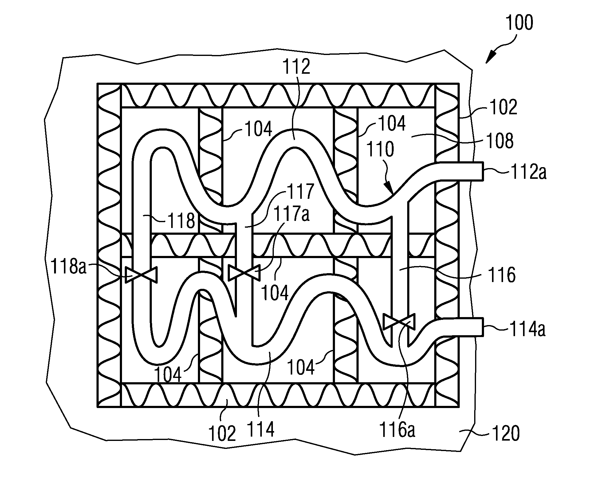 Storage and recovery of thermal energy based on counter current principle of heat transfer medium transportation