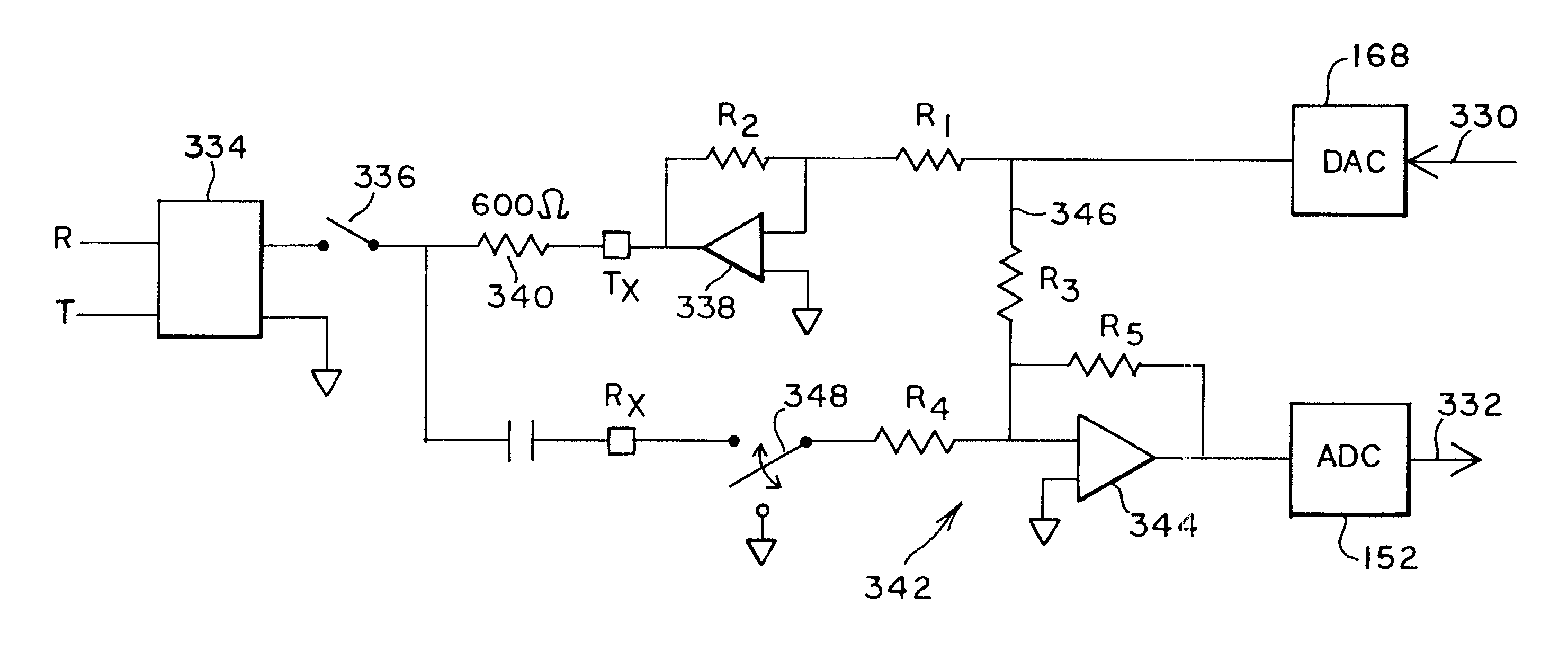 Digital isolation system with hybrid circuit in ADC calibration loop