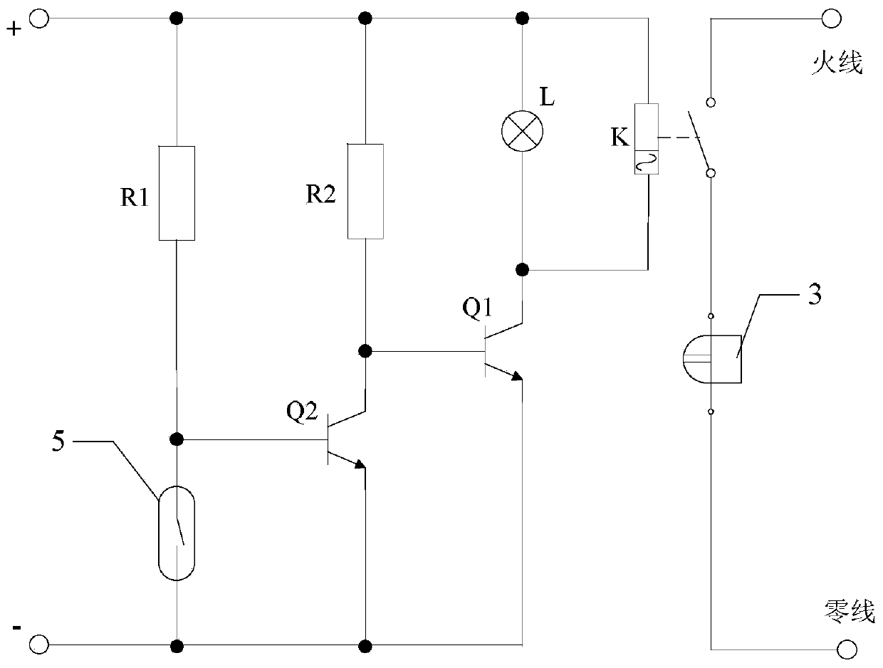 Camera intelligent control system applied to server cabinet