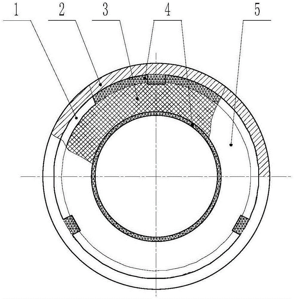 Permanent magnetic submersible linear motor and manufacturing method thereof