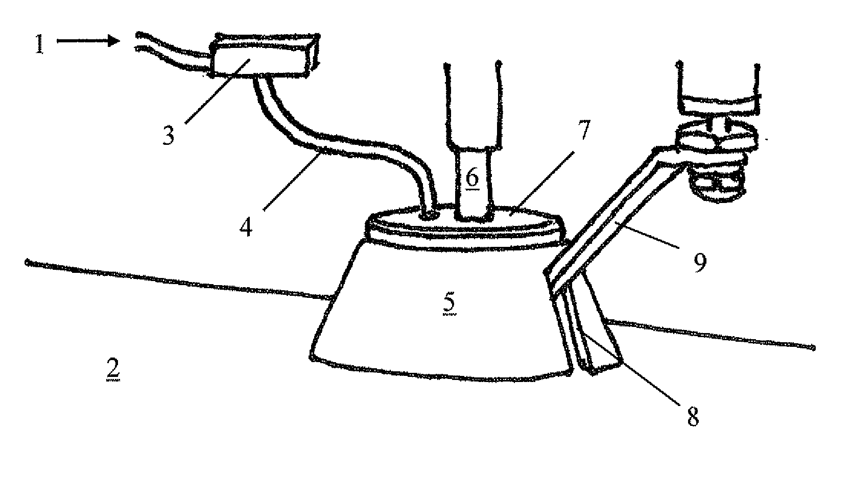 Collision sensing device