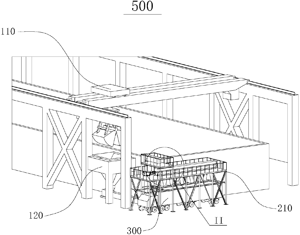 Quantitative loading device and quantitative loading method