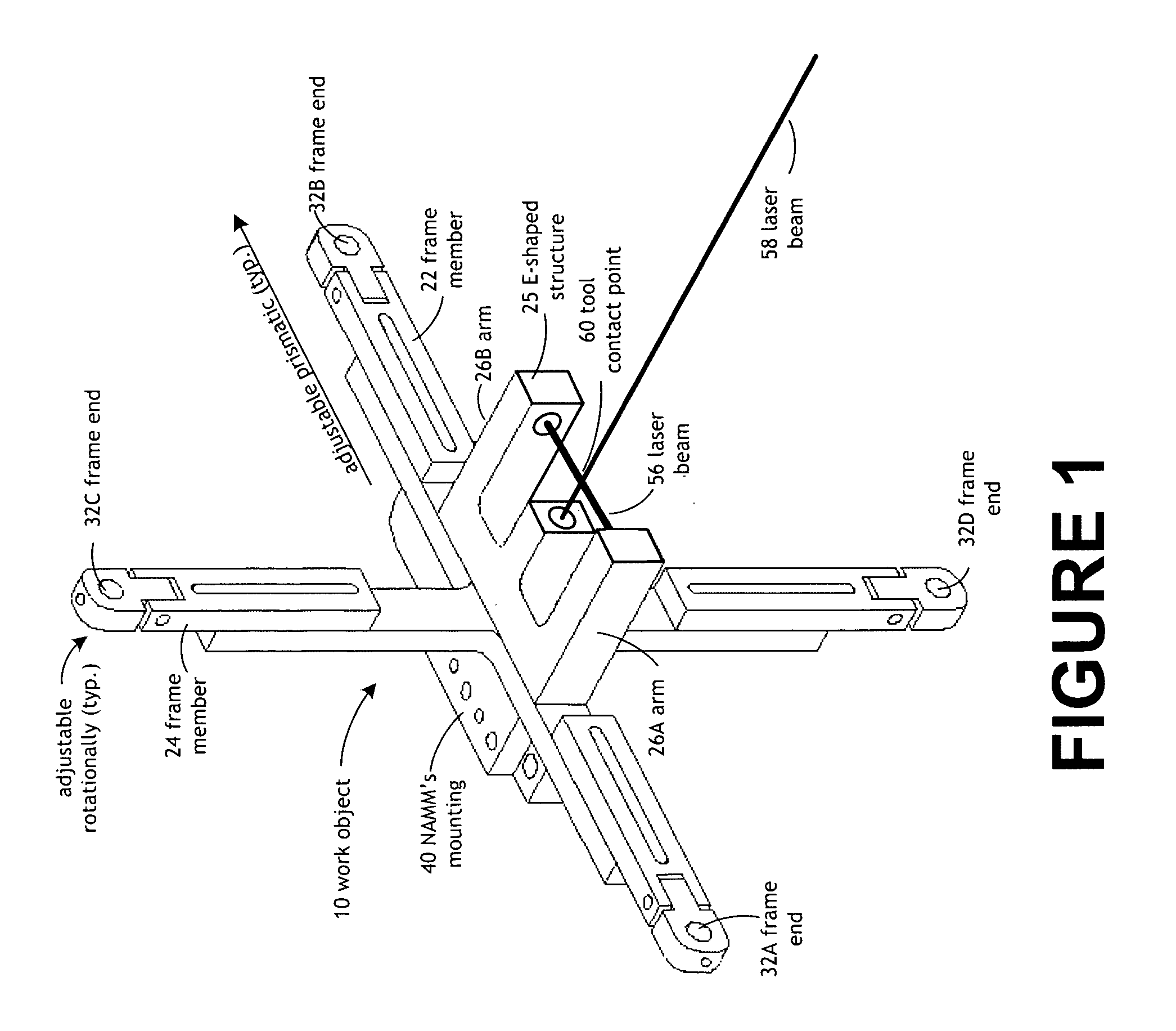 Robotic work object cell calibration method