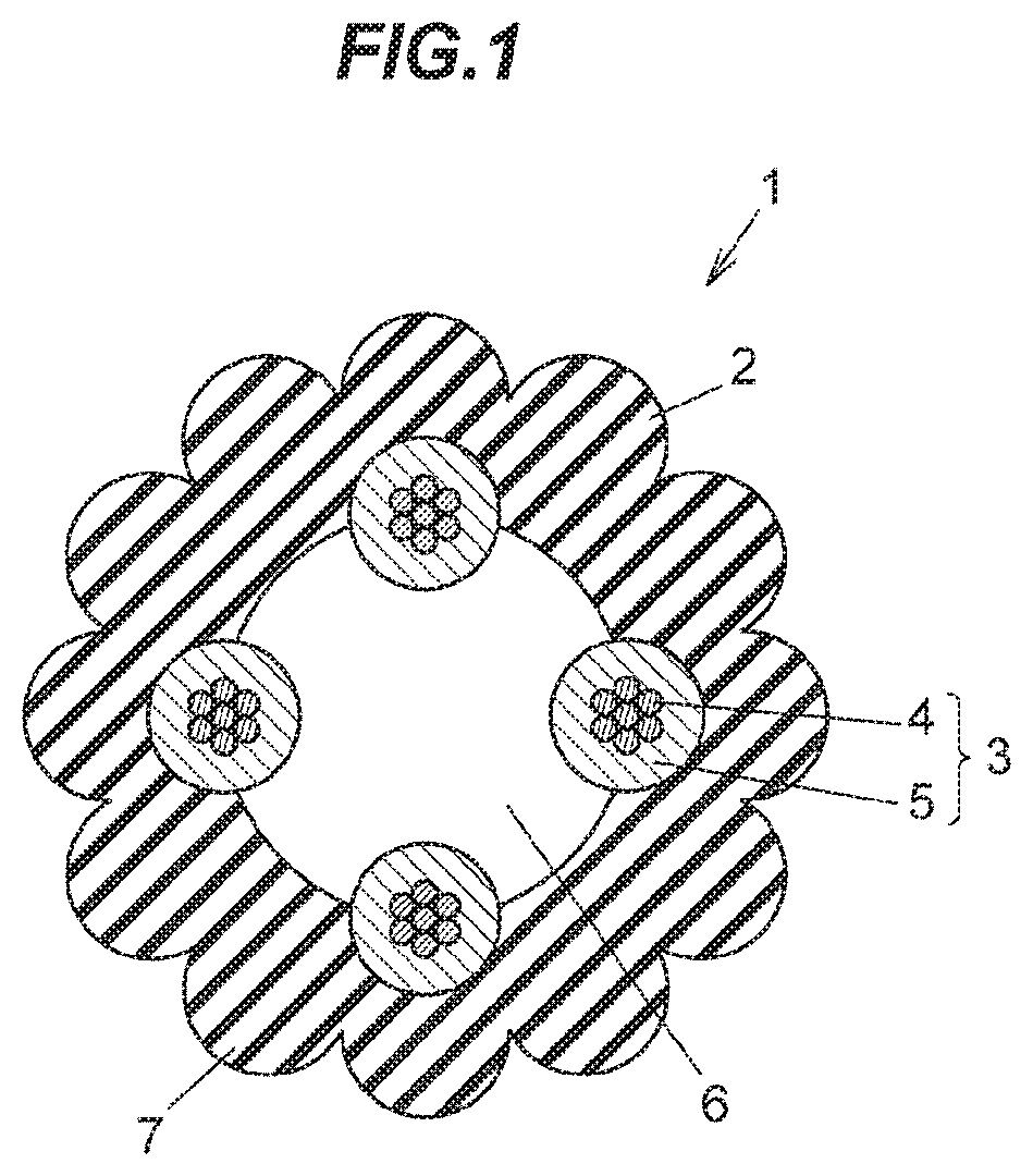 Pressure-sensitive sensor including a hollow tubular member of an elastic insulation