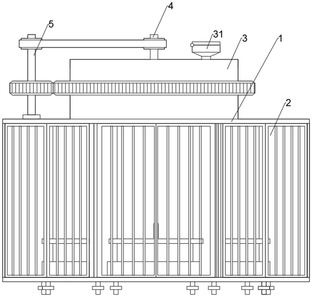 Feeding device for chicken house