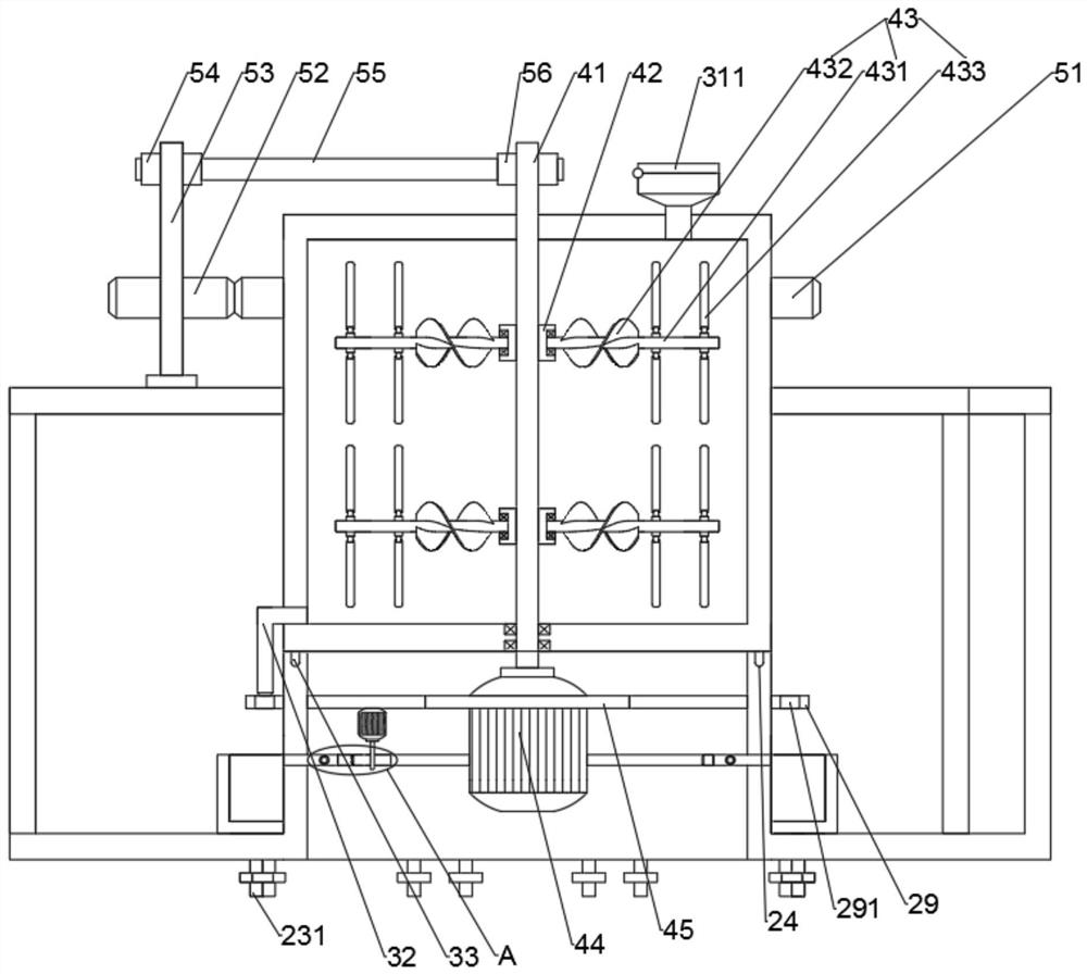 Feeding device for chicken house